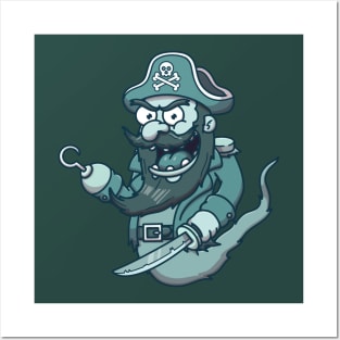 Pirate Ghost Posters and Art